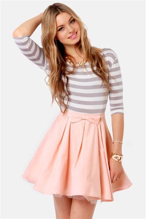 Calvin Klein Petite Size High Rise Luxe Stretch Pencil Skirt. . Teen girl in short skirt
